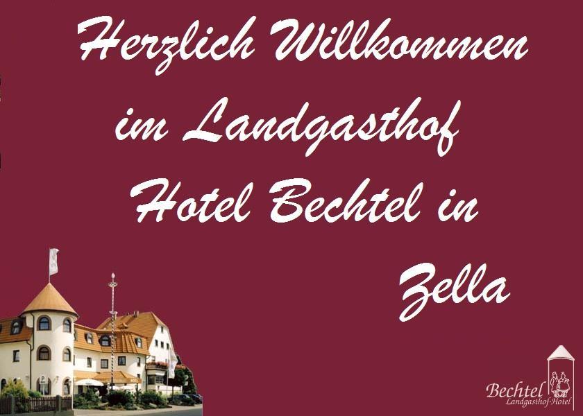 Landgasthof Hotel Bechtel Zella Екстериор снимка